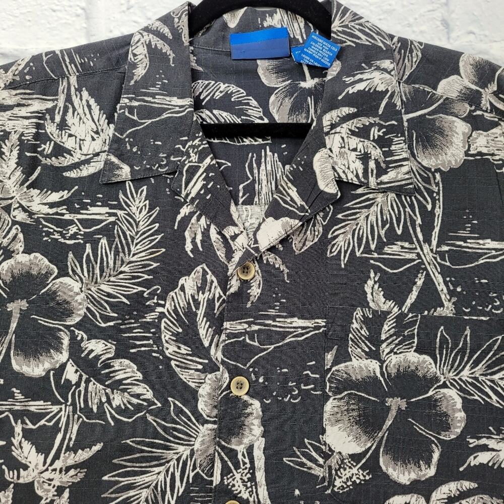 Op Ocean Pacific Tropical Camp Shirt size XL - Picture 7 of 7